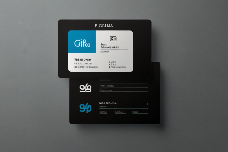 Business Card W and H in Figma