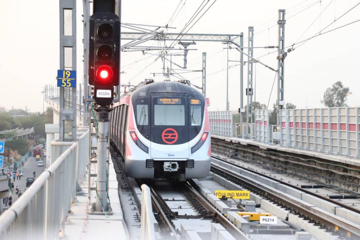 delhi metro pink line