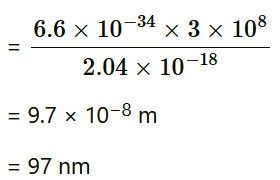 NCERT Solutions for Class 12 Physics Chapter 12- Atoms