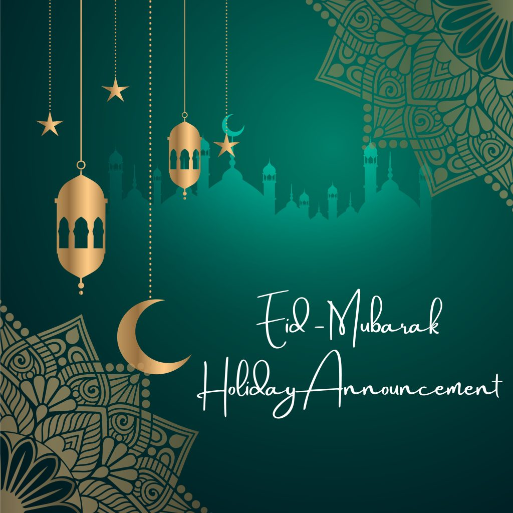 Eid Holiday Announcement