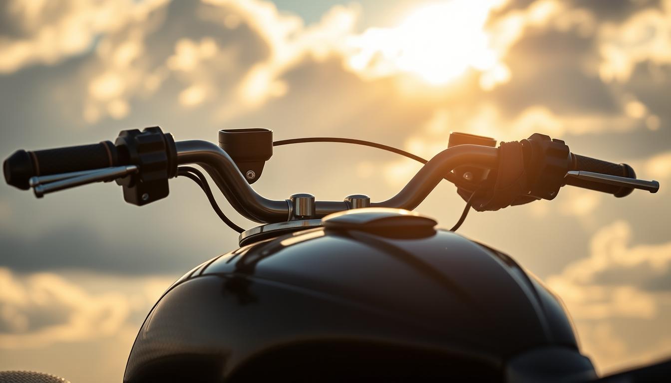 custom handlebars for Indian Bobber customization