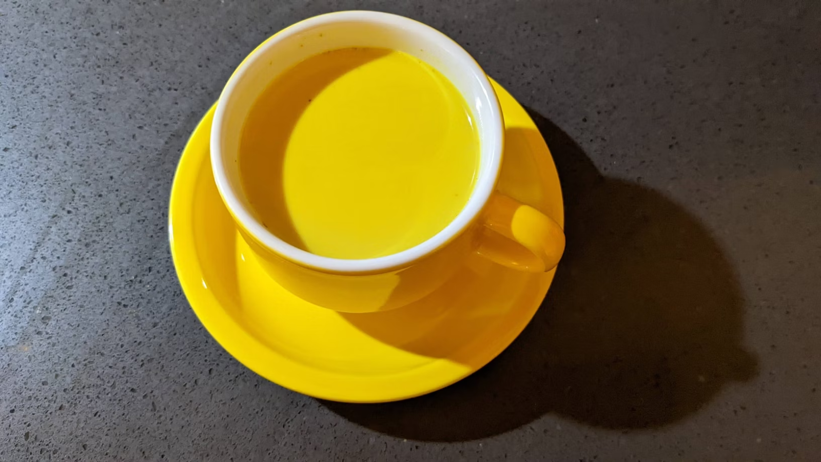 Milk with turmeric