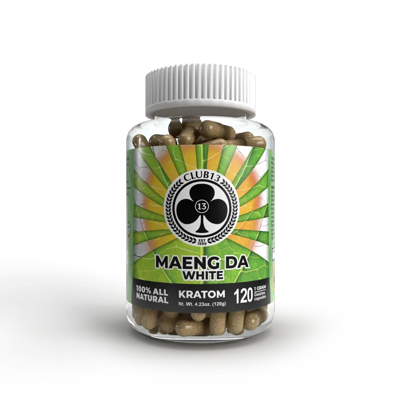 Maeng Da White Kratom Capsules