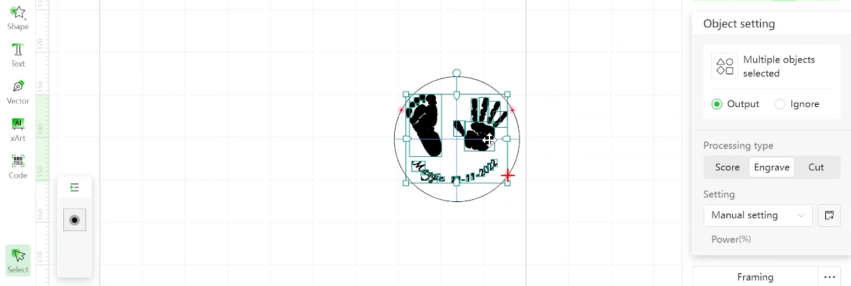 pin-point positioning