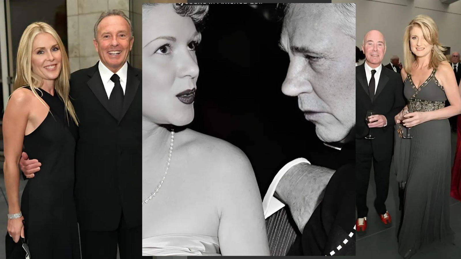 Donald Bren with his wives