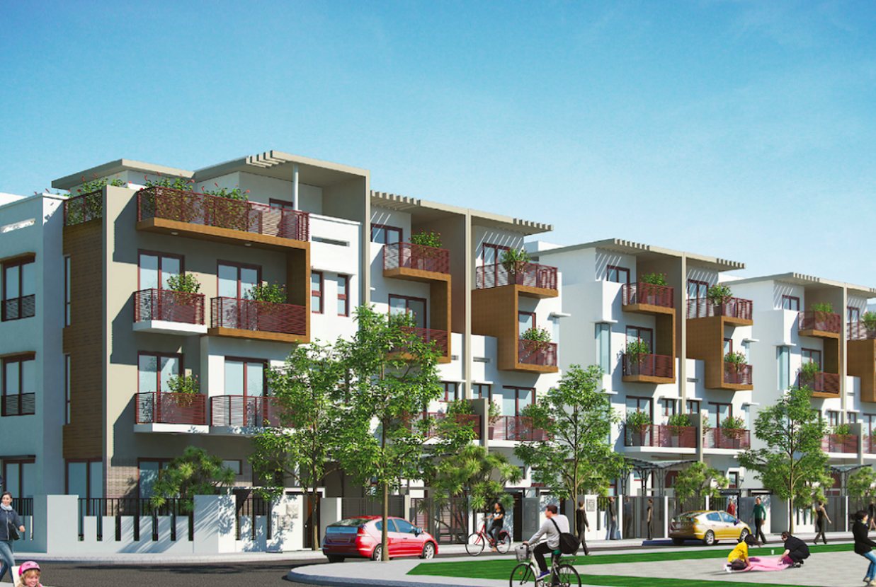 Phối cảnh nhà vườn Haruka Residence 