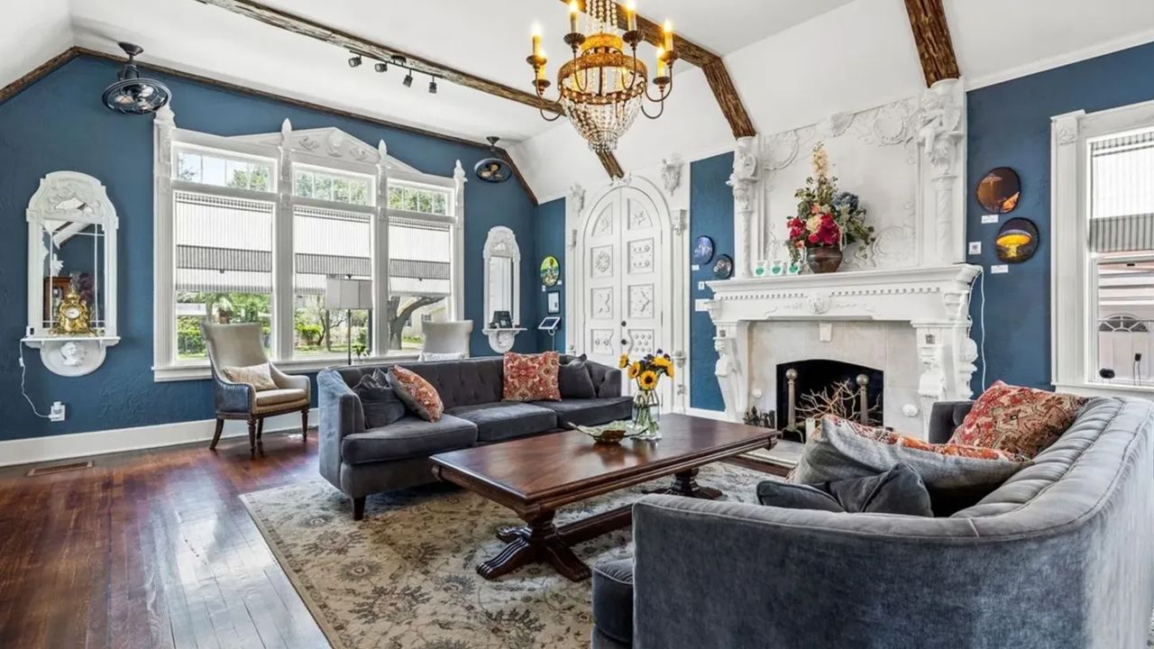 Historic 1936 Tudor Revival in Saint Petersburg with Pool, Lush Gardens, and Bed & Breakfast License (Floor Plan Inside)