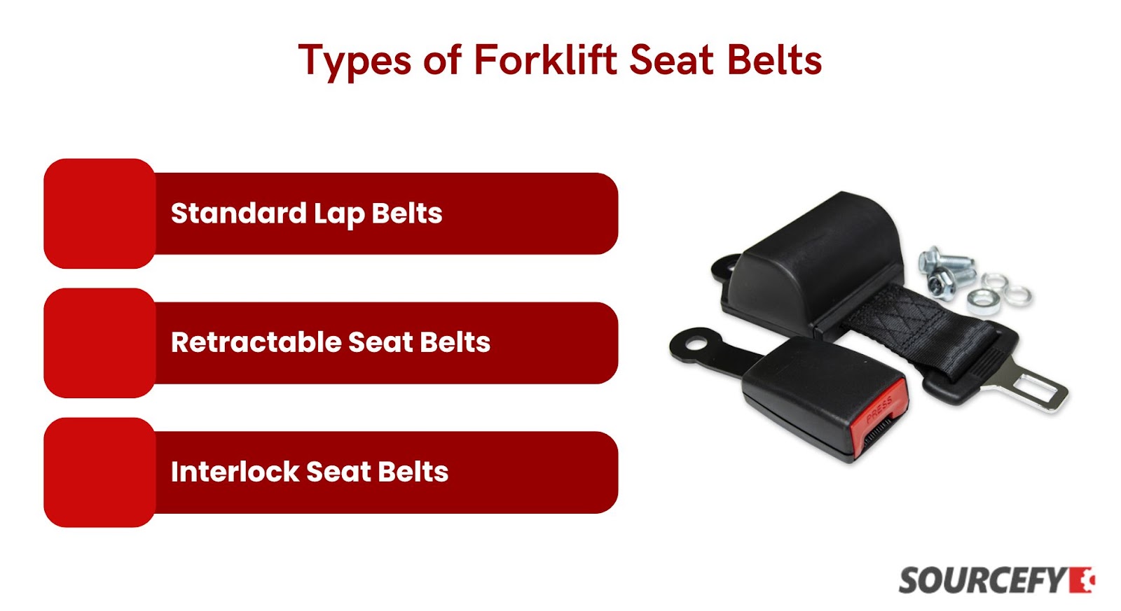 Types of Forklift Seat Belts