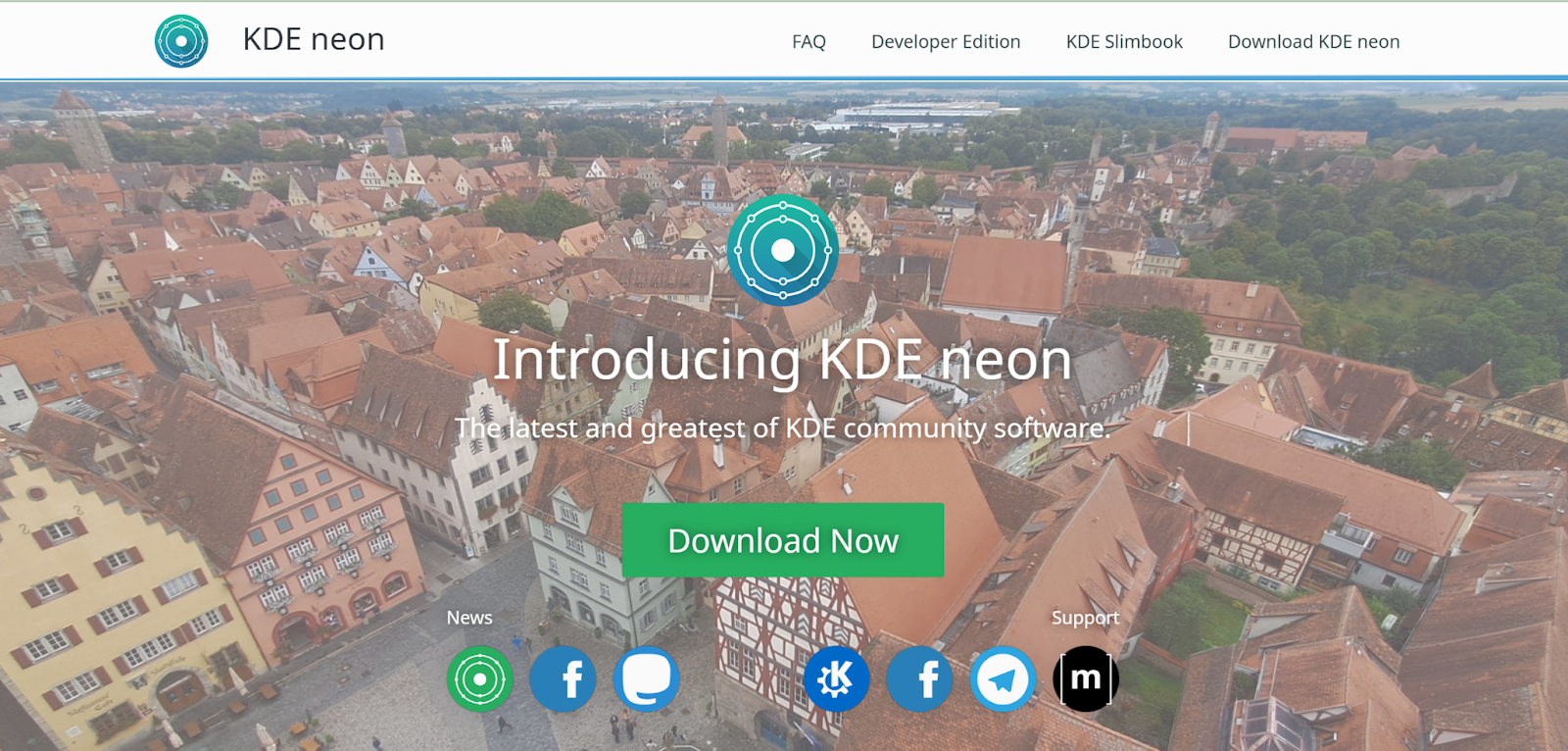 KDE neon install