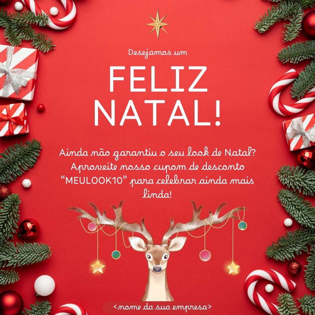 Texto para campanha de Natal