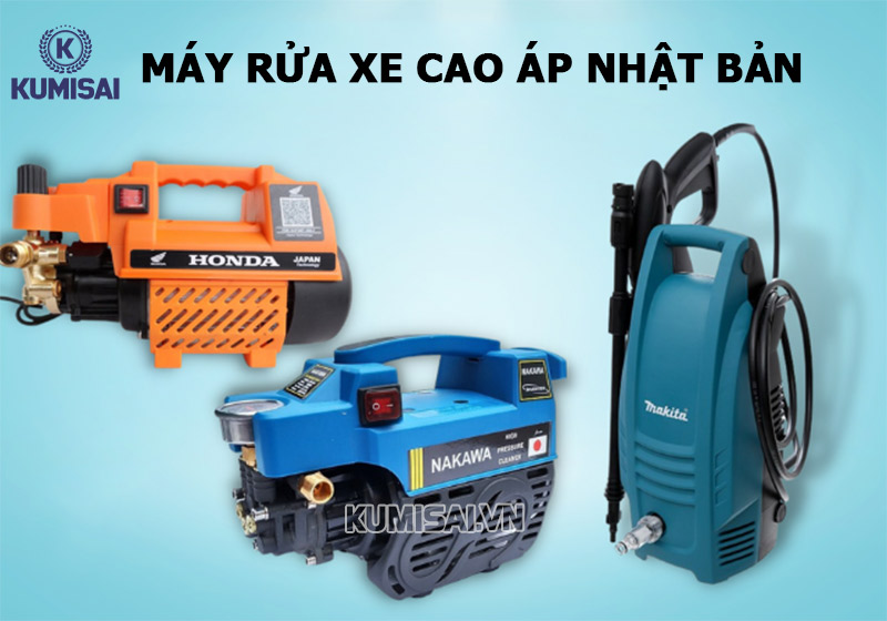 Một số thương hiệu máy rửa xe Nhật Bản đáng mua