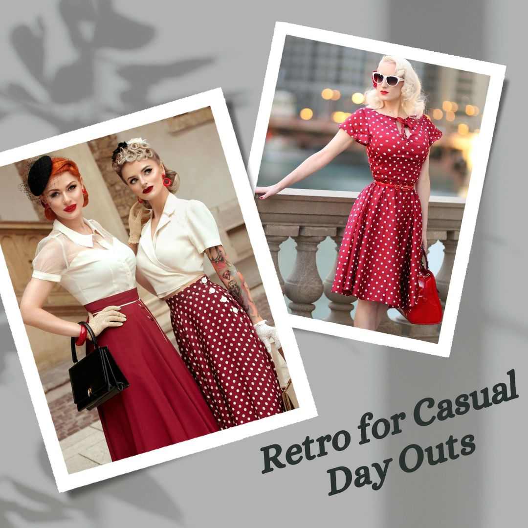 Retro for Casual Day Outs
