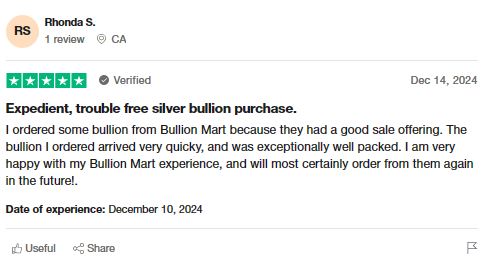 review 3 of Bullion Mart