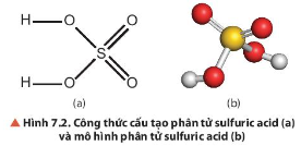 BÀI 7: SULFURIC ACID VÀ MUỐI SULFATEChào mừng các em đến với bài học ngày hôm nay!Thông qua video này, các em sẽ nắm được các kiến thức và kĩ năng như sau:Trình bày được tính chất vật lí, cách bảo quản, sử dụng và nguyên tắc xử lí sơ bộ khi bỏng acid.Trình bày được cấu tạo H2SO4 tính chất vật lí, tính chất hoá học cơ bản, ứng dụng của dung dịch sulfuric acid loãng, dung dịch sulfuric acid đặc và những lưu ý khi sử dụng dung dịch sulfuric acid.Thực hiện được một số thí nghiệm chứng minh tính oxi hoá mạnh và tính háo nước của dung dịch sulfuric acid đặc (với đồng, da, than, giấy, đường, gạo, ...).Vận dụng được kiến thức về năng lượng phản ứng, chuyển dịch cân bằng, vấn đề bảo vệ môi trường để giải thích các giai đoạn trong quá trình sản xuất sulfuric acid theo phương pháp tiếp xúc.Nêu được ứng dụng của một số muối sulfate quan trọng: barium sulfate, ammonium sulfate, calcium sulfate, magnesium sulfate và nhận biết được ion SO42- trong dung dịch bằng ion Ba2+.HOẠT ĐỘNG KHỞI ĐỘNGTheo em, sulfuric acid là hóa chất hàng đầu trong nhiều ngành sản xuất, được mệnh danh là gì của các ngành công nghiệp?HOẠT ĐỘNG HÌNH THÀNH KIẾN THỨC