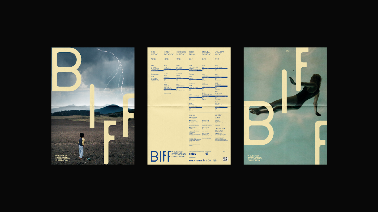 Image from the Timeless Branding and Visual Identity for Budapest International Film Festival article on Abduzeedo