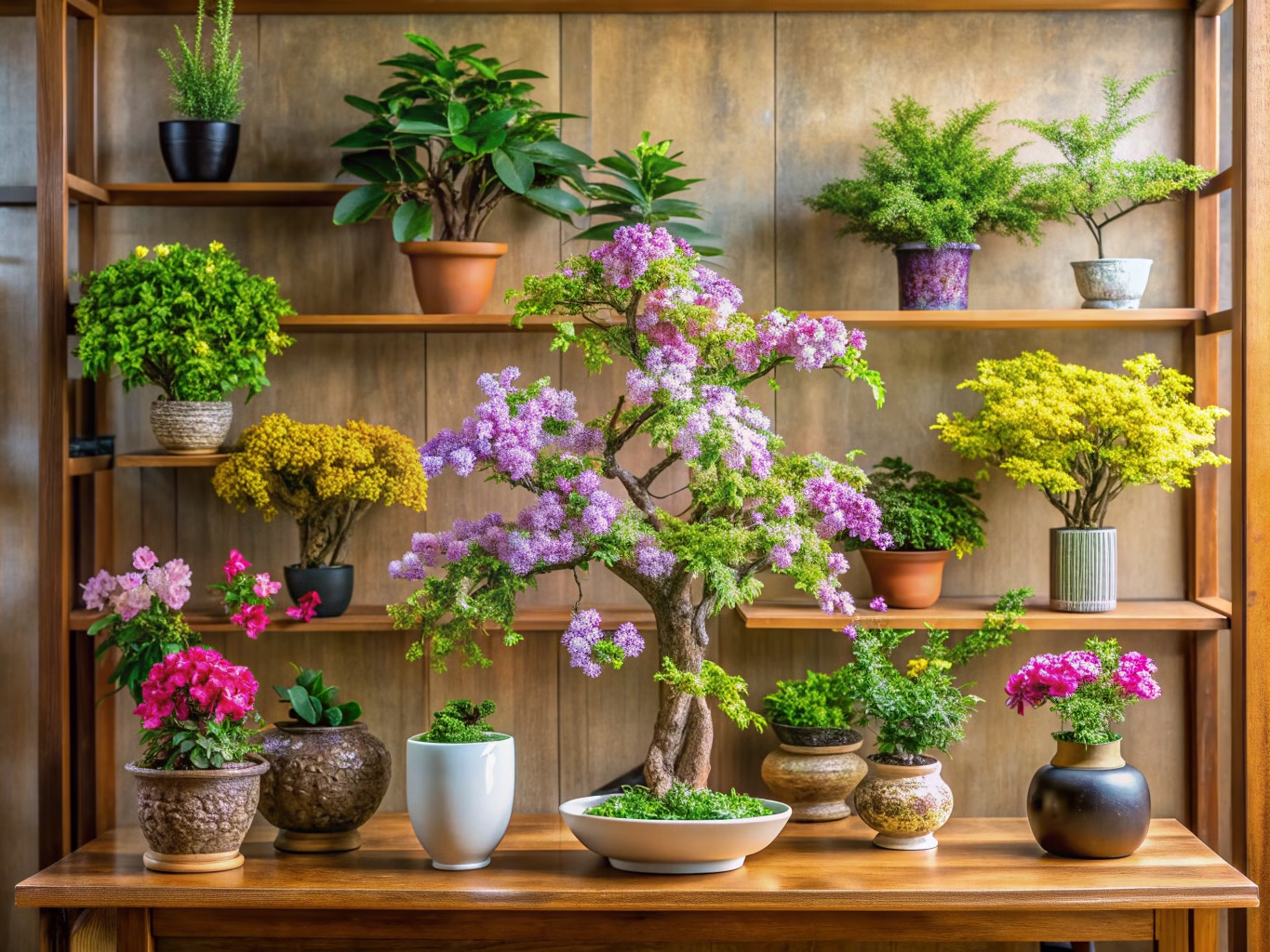 Tipos Populares de Bonsai de Flores