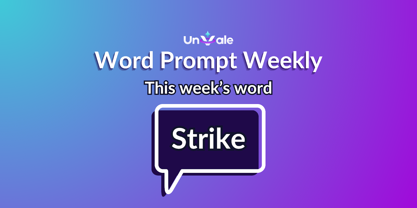 Word prompt is Strike