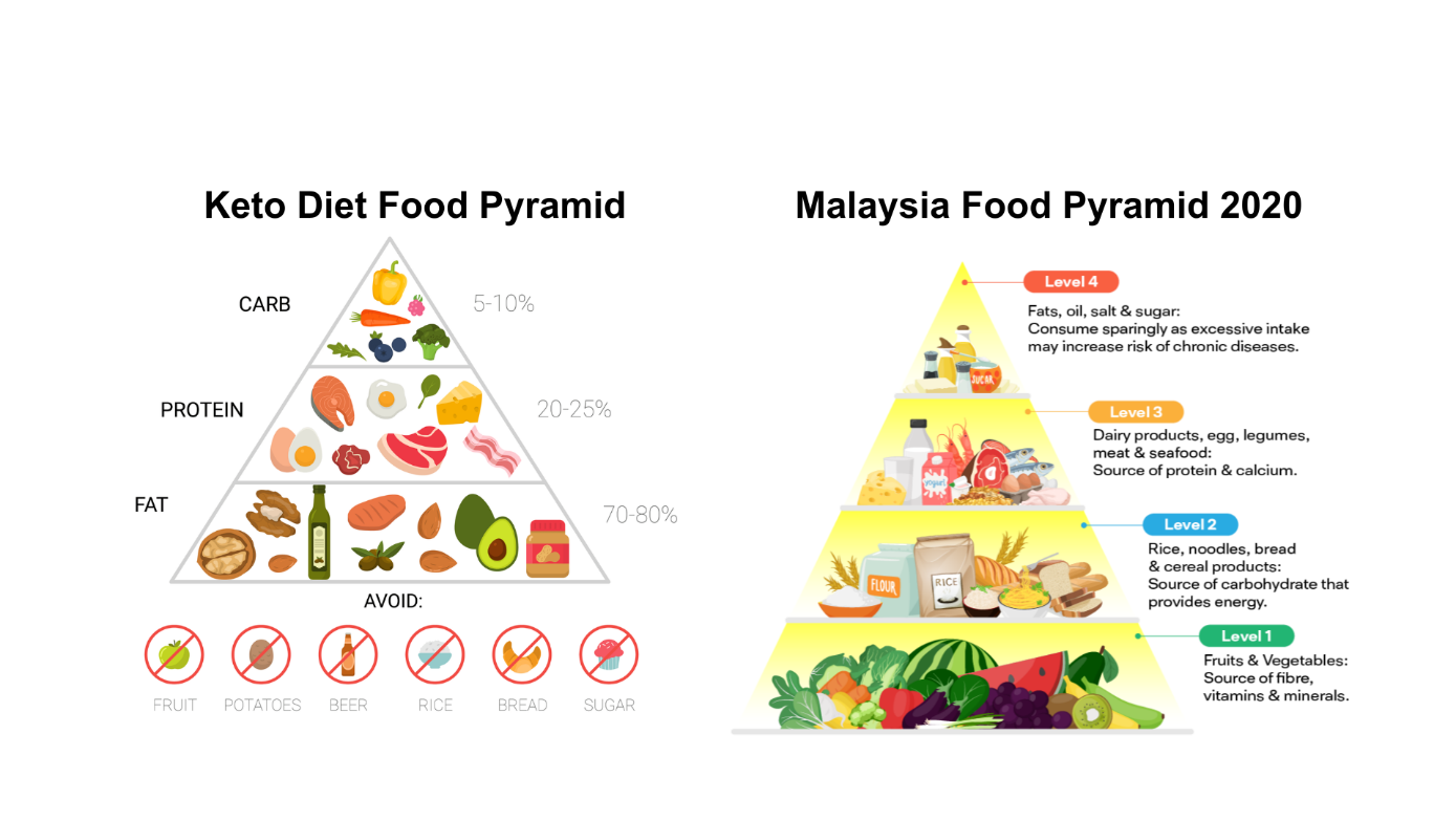 A comparison of food pyramids

Description automatically generated