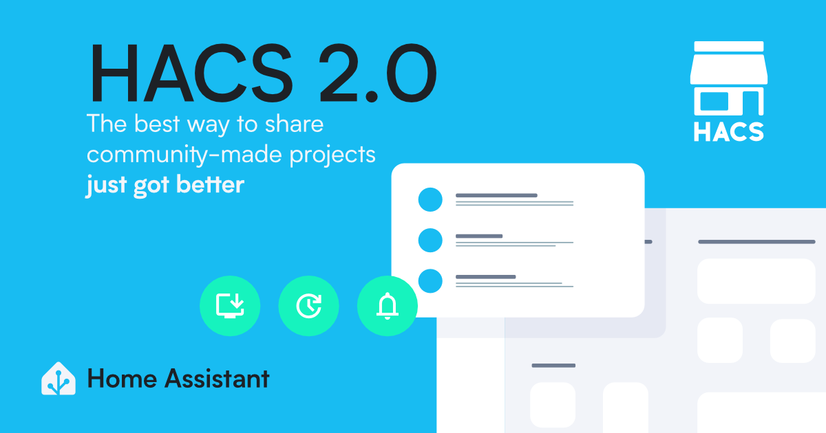 HACS 2.0 - the best way to share community-made projects