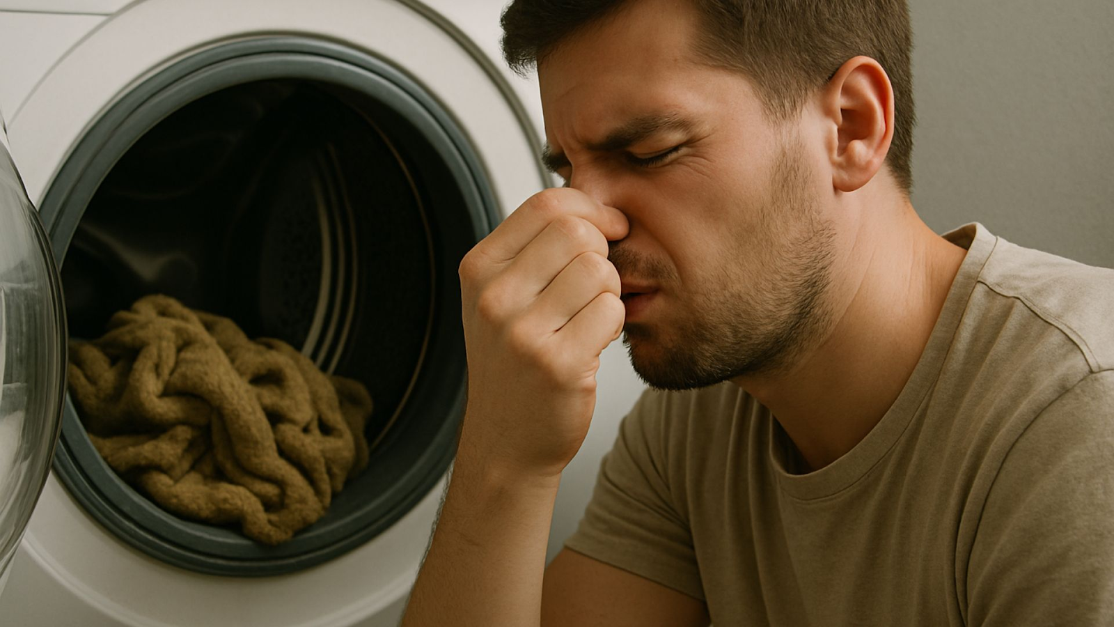 Sewage Smell from a Washing Machine