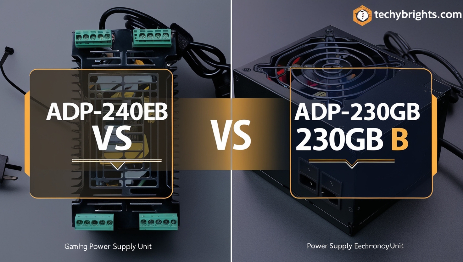 ADP-240EB B and ADP-230GB B Difference