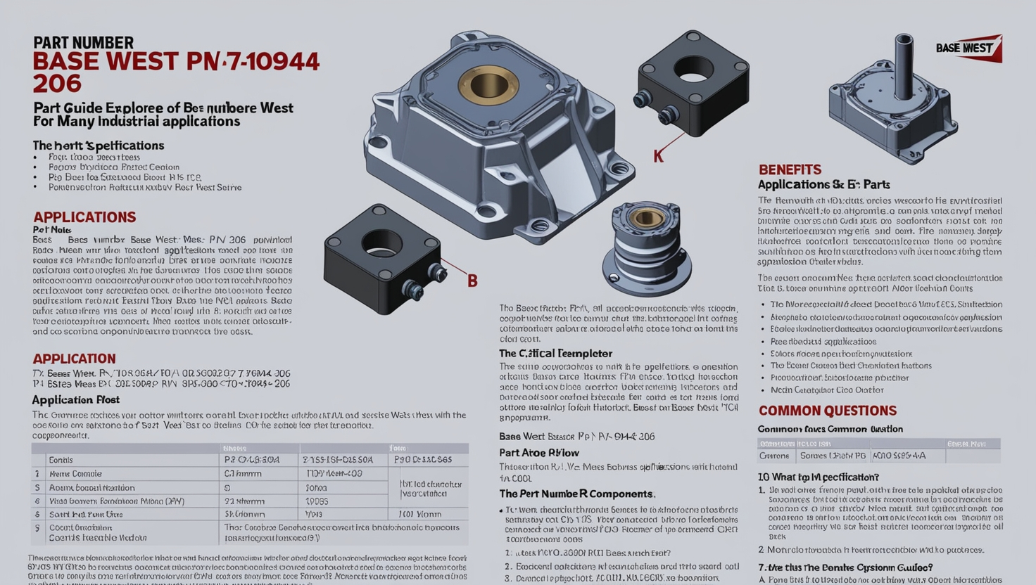 Basewest P/N:7-1094-206
