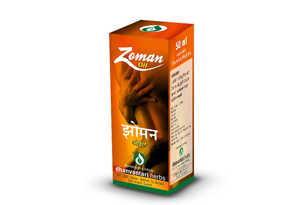 Buy Ayurvedic Products for Sexual Wellness – Image of DHANVANTARY ZOMAN OIL