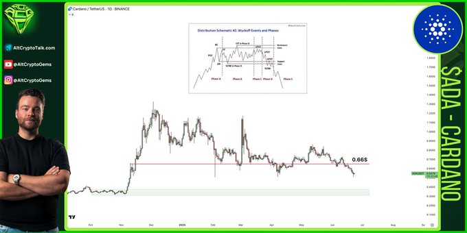Cardano rischia il crollo a 0,32 $: la corsa di ADA è già finita?