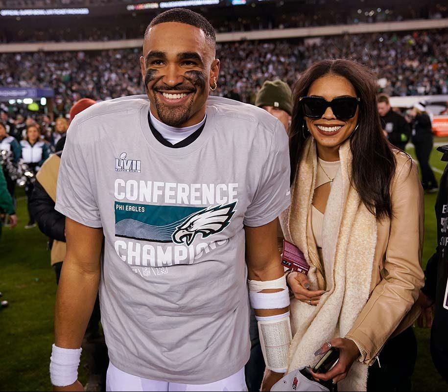 Eagles QB Jalen Hurts' Girlfriend: Meet Bryonna Rivera Burrows | Us Weekly