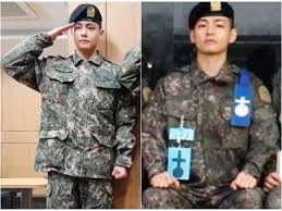 This contain an image of Naa In Woo's military enlistment