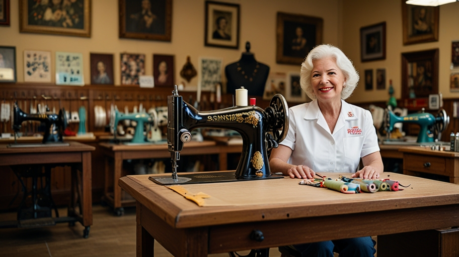 616 North Escondido California Singer Sewing Machine