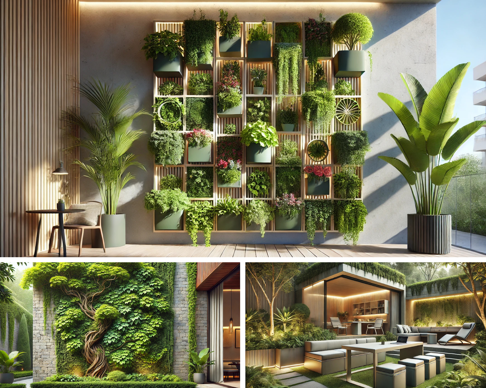 multifunctional-furniture-for-garden-vine-tree-on-wall-Vertical-Gardening