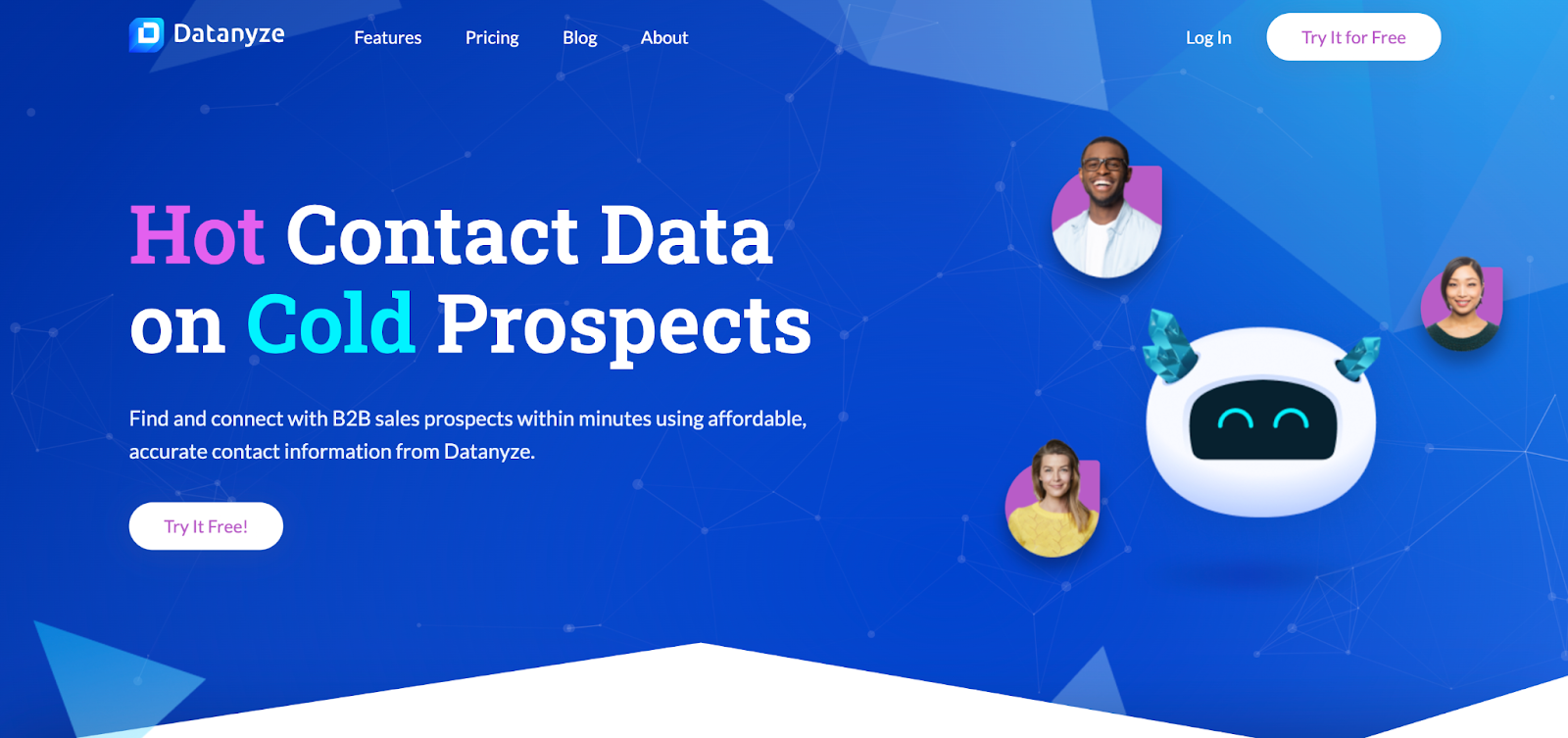 Datanyze Landing Page