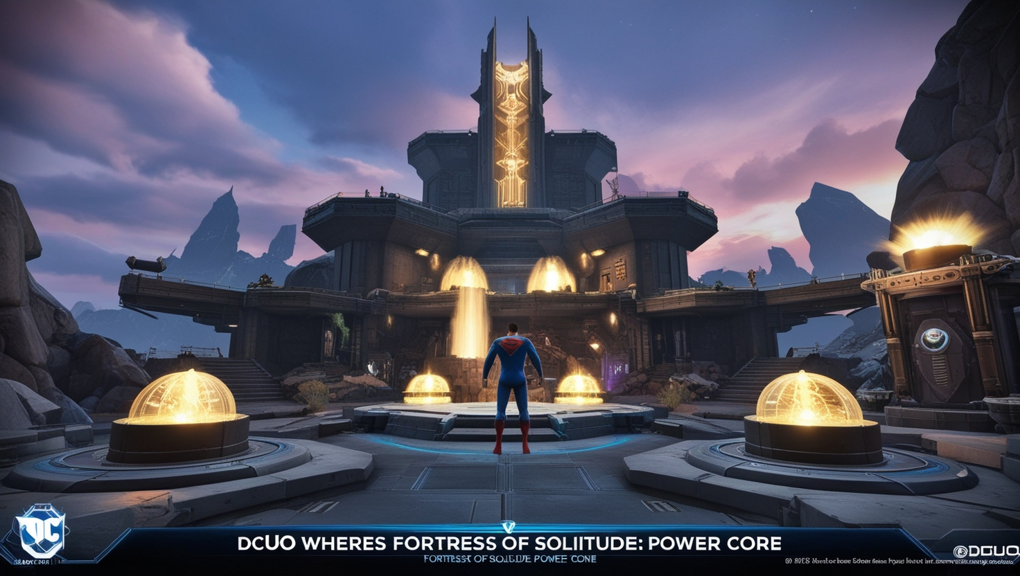 DCUO Wheres Fortress of Solitude: Power Core