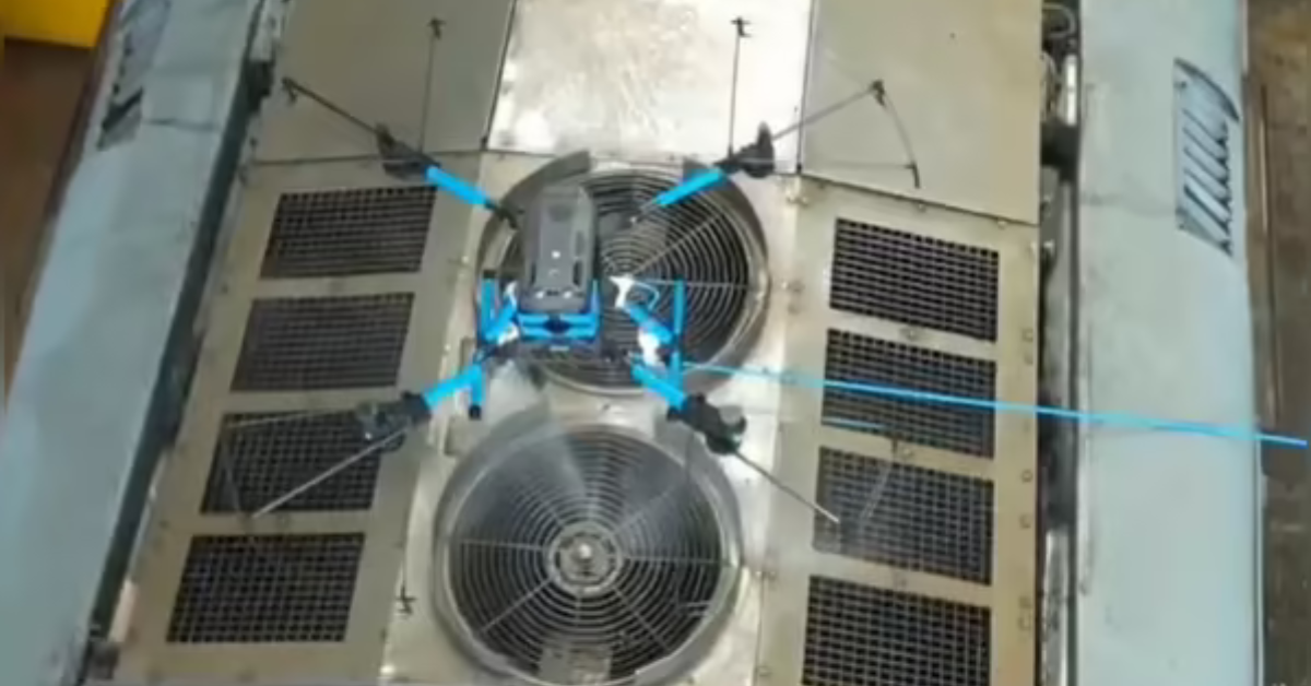 From coach rooftops to cramped spaces, these drones will come in handy for maintaining hygiene
