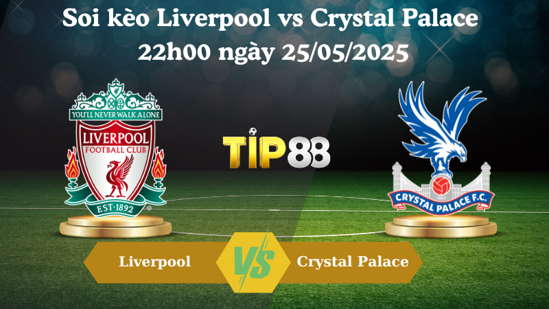 Soi kèo Liverpool vs Crystal Palace 22h00 ngày 25/05/2025