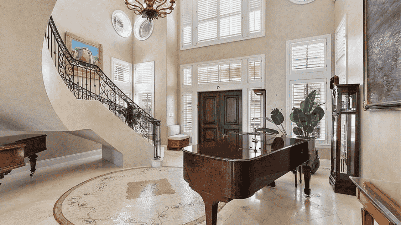 Tour This 8,949 Sq Ft Oceanfront Estate in Ponte Vedra Beach, FL with Resort Amenities and Panoramic Atlantic Views