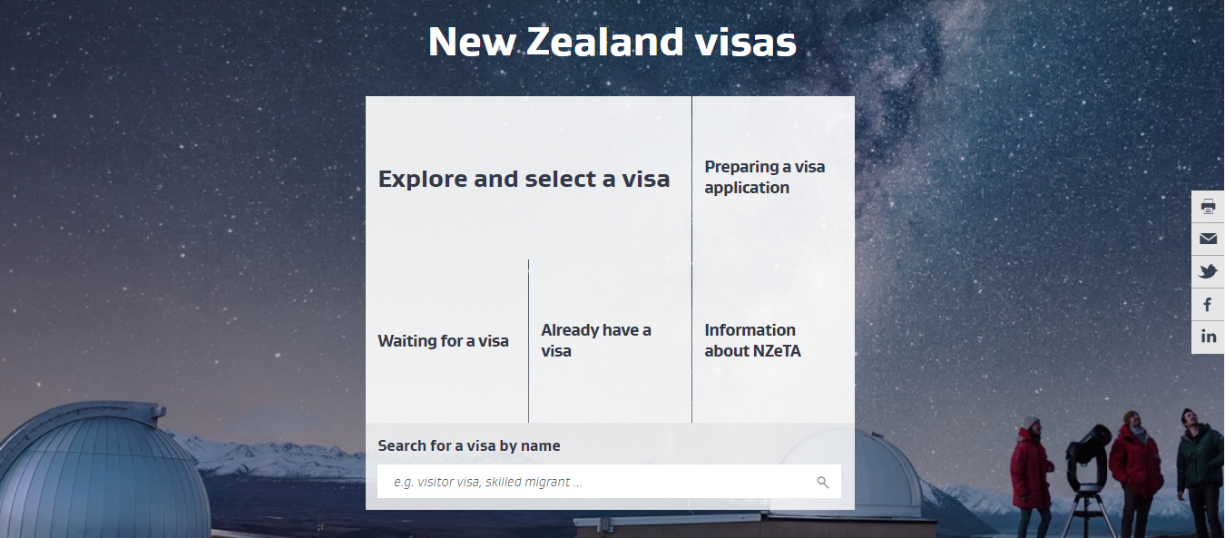 Apply for student visa new Zealand through the official website portal.