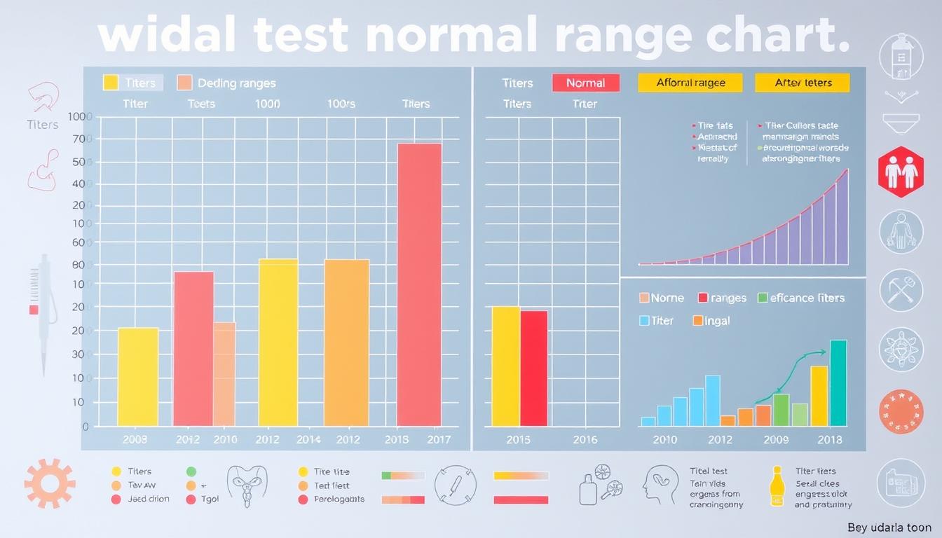 विडाल टेस्ट नार्मल रेंज चार्ट