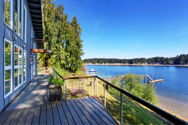 whens the best time of year to remodel your michigan lakefront deck with railing and dock custom built okemos