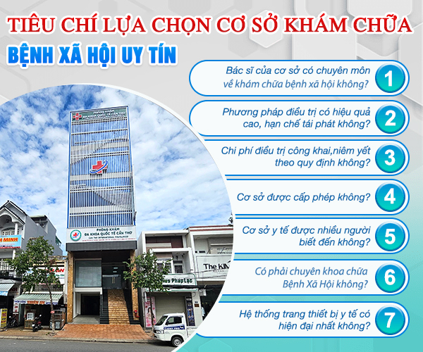 tiêu chí chọn địa chỉ khám chữa bệnh xã hội cần thơ