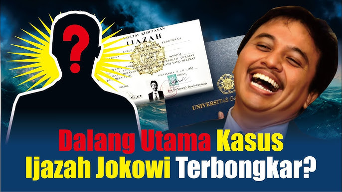 'Kejahatan Besar Terkuak' Dalang Ijazah Jokowi Dibongkar Roy Suryo, Sebut  Profesor P