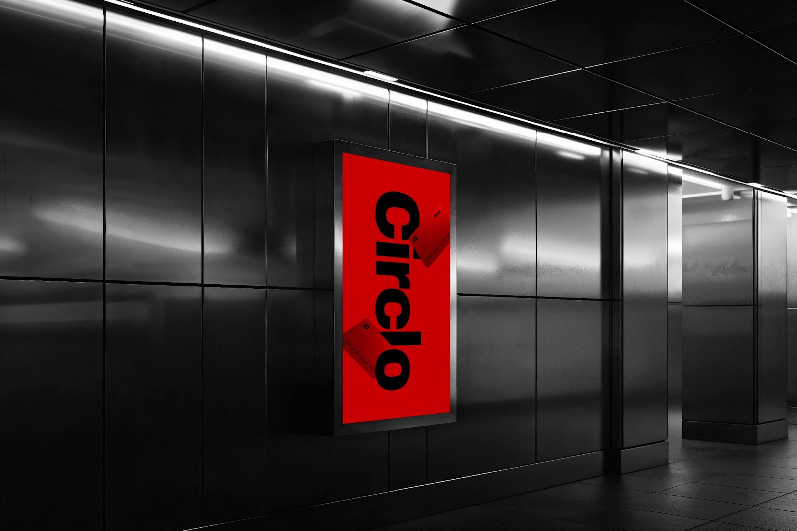 Image from the Stylishly Red Branding and App Design: Circlo Pay article on Abduzeedo