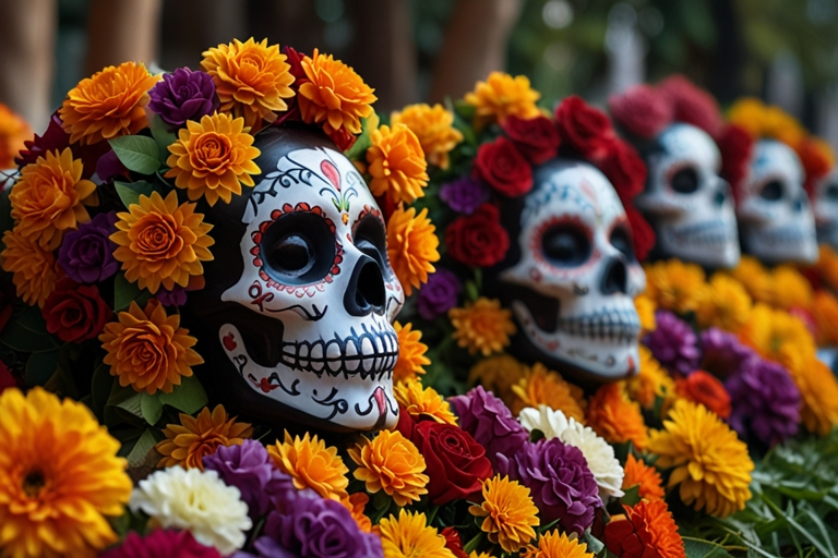 What Kinds of Flowers Are Popular Day of the Dead