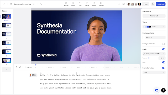Synthesia Reviews: AI video generator software