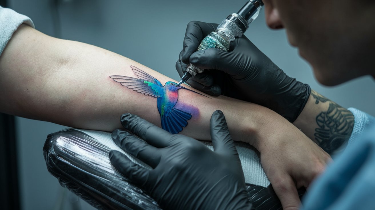 Small Hummingbird Tattoo