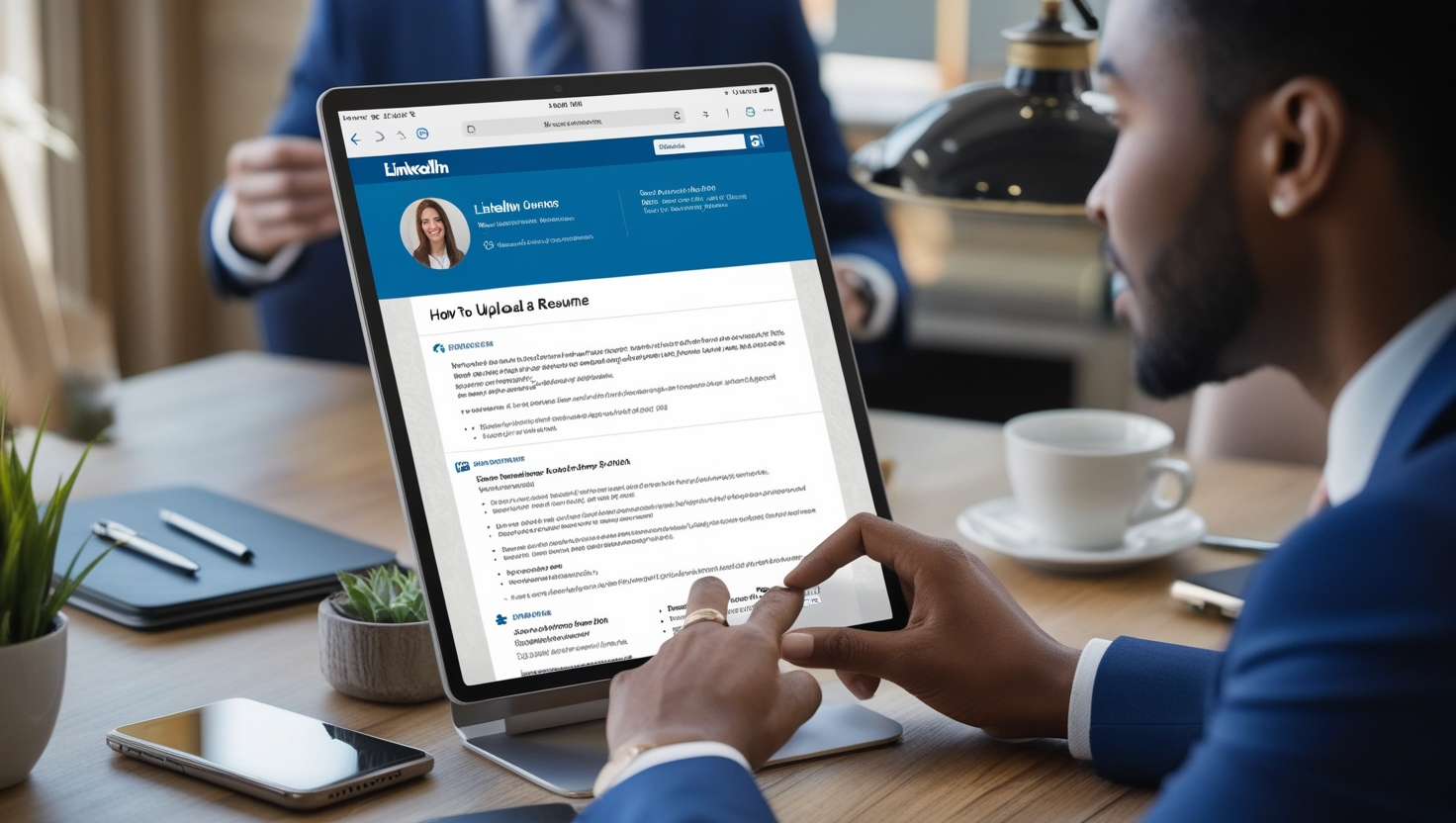 How to Upload Resume on LinkedIn