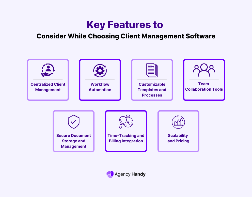 Key Features to Consider While Choosing Client Management Software