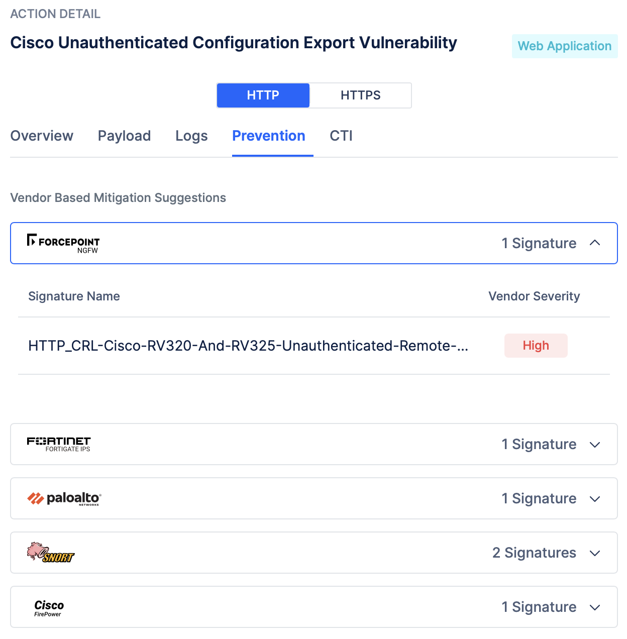 Cisco Unauthenticated Configuration Export Vulnerability Mitigation Suggestion