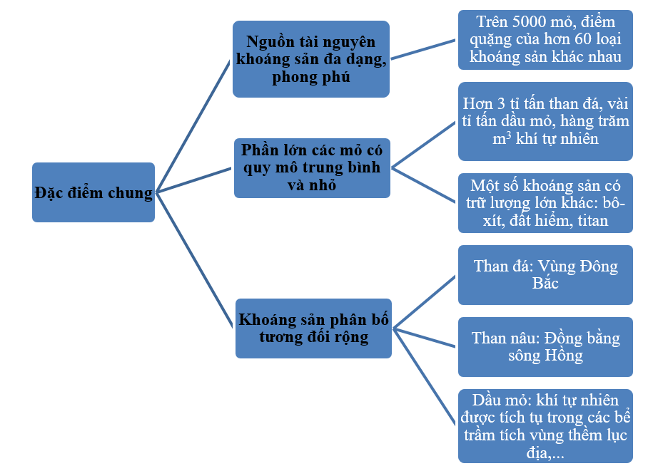 BÀI 4: ĐẶC ĐIỂM CHUNG CỦA TÀI NGUYÊN KHOÁNG SẢN, SỬ DỤNG HỢP LÍ TÀI NGUYÊN KHOÁNG SẢN